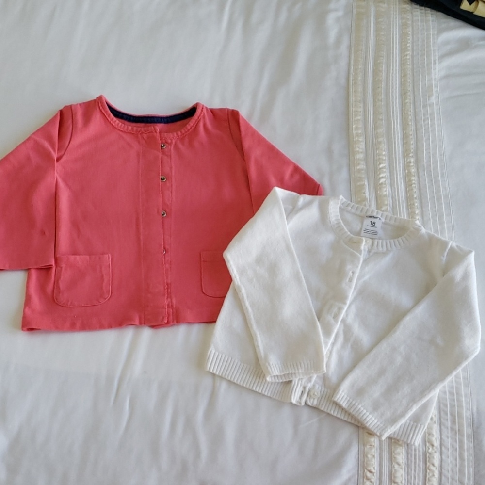 Carter's Cardigan Bundle 18M